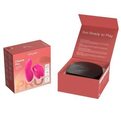 Смарт-вибратор для пар We-Vibe Chorus Pro розовый 8 см - основное фото