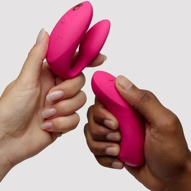Смарт-вибратор для пар We-Vibe Chorus Pro розовый 8 см - основное фото
