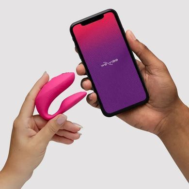 Смарт-вибратор для пар We-Vibe Chorus Pro розовый 8 см - основное фото