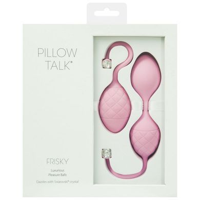 Набір вагінальних кульок Pillow Talk Frisky рожеві Набір вагінальних кульок Pillow Talk Frisky рожеві - основне фото