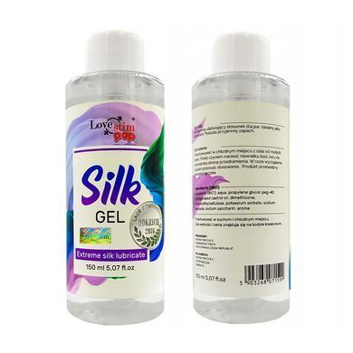 Лубрикант на водно-гліцериновій основі Lovestim Silk Gel 150 мл - основне фото