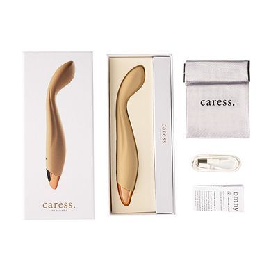 Вібратор для точки G Caress Omny тілесний 18,5 см - основне фото