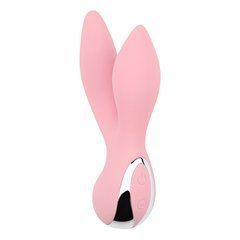 Вагінально-кліторальний вібратор Chisa Novelties Aphrovibe Oh My Rabbit рожевий 13,5 см - основне фото