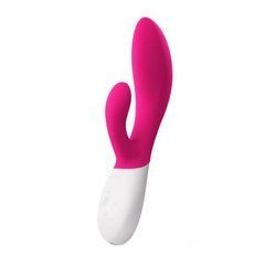 Вібратор-кролик Lelo Ina Wave 2 Cerise рожевий 20 см - основне фото