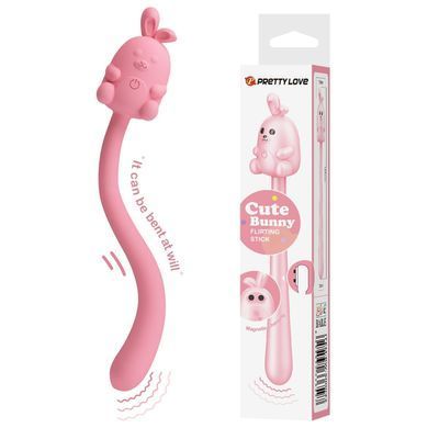 Мінівібратор Lybaile Pretty Love Cute Bunny рожевий 14,2 см - основне фото