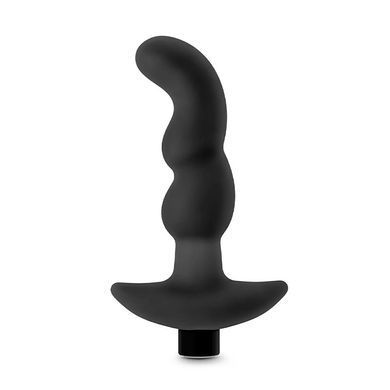 Масажер простати з вібрацією Blush Anal Adventures Platinum 03 чорний 15,2 см - основне фото