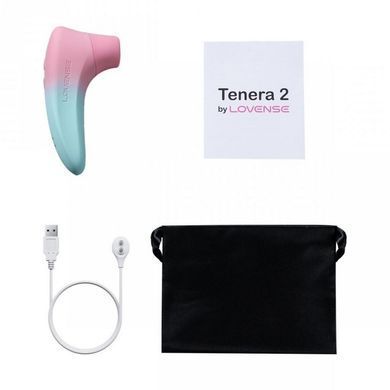 Смарт-стимулятор з вакуумом Lovense Tenera 2 різнокольоровий 11,9 см - основне фото