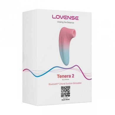 Смарт-стимулятор з вакуумом Lovense Tenera 2 різнокольоровий 11,9 см - основне фото