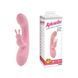 Rabbit-вібратор Chisa Novelties Aphrovibe Jumping Rabbit Vibrator рожевий 19,5 см - додаткове фото