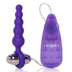 Анальний стимулятор з віброяйцем CalExotics Booty Call Booty Shaker фіолетовий 10,3 см - основне фото