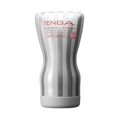 Мастурбатор Tenga Squeeze Tube Cup Gentle белый с серым - основное фото