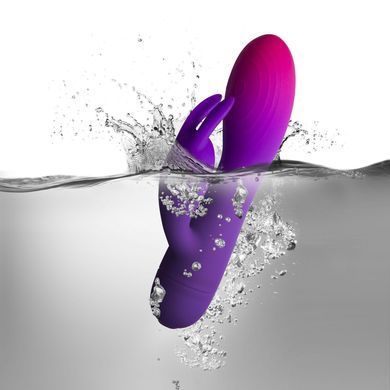 Rabbit-вібратор Rocks Off Glo Girl фіолетовий 17,1 см - основне фото
