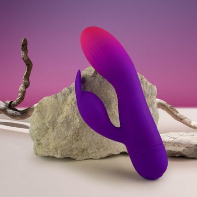 Rabbit-вібратор Rocks Off Glo Girl фіолетовий 17,1 см - основне фото