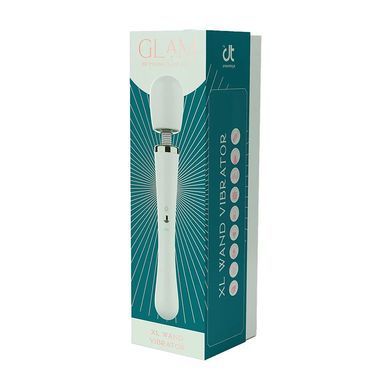 Вібратор-мікрофон Dream Toys Glam XL Wand Vibrator зелений 29 см - основне фото