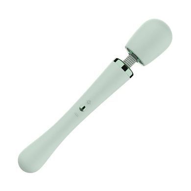 Вібратор-мікрофон Dream Toys Glam XL Wand Vibrator зелений 29 см - основне фото