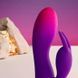 Rabbit-вібратор Rocks Off Glo Girl фіолетовий 17,1 см - додаткове фото