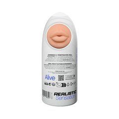 Мастурбатор-ротик Alive Flex Oral тілесний 16 см - основне фото