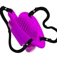 Вибробабочка Lybaile Pretty Love Clitoral Massager Heartbeat фуксия 7,2 см - основное фото