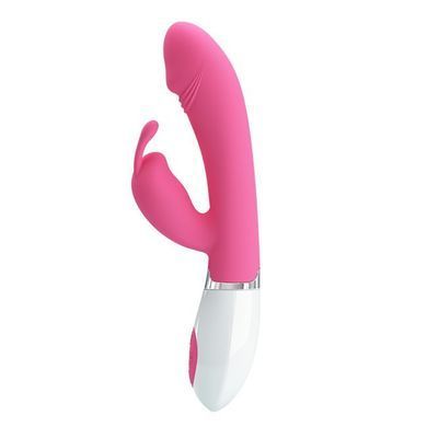 Вібратор-кролик Baile Pretty Love Gene рожевий 20,4 см - основне фото