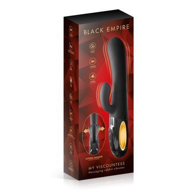 Rabbit-вибратор Black Empire My Viscountess чёрный 21,8 см - основное фото
