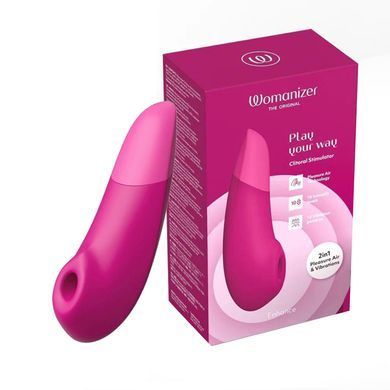 Вакуумный стимулятор клитора Womanizer Enhance розовый 15,8 см - основное фото