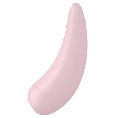 Вакуумный вибратор Satisfyer Curvy 2+ розовый 13,4 см - основное фото