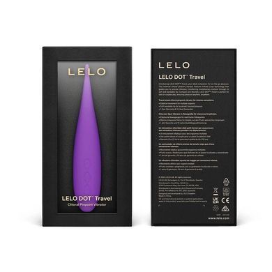 Клиторальный вибратор LELO DOT Travel фиолетовый 13,8 см - основное фото