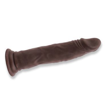Реалистичный фаллоимитатор на присоске Chisa Novelties Lascivious Dildo коричневый 21,4 см - основное фото