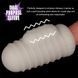 Мастурбатор-насадка з вібрацією Lovetoy Knights Ring Vibrating Dual Purpose Sleeve-Wavy білий - додаткове фото