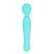Вібратор-мікрофон Sweet Em Velvet Lure Soft Touch Wand бірюзовий 22,2 см - додаткове фото