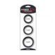 Набір ерекційних кілець Lovetoy Power Plus Soft Silicone Pro Ring чорний - додаткове фото
