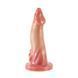 Реалістичний фалоімітатор на присосці Kong Silicone The Anaconda тілесний 23 см - додаткове фото