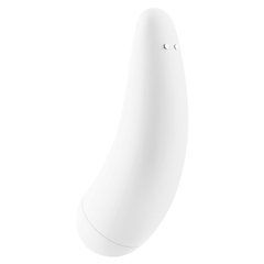 Вакуумний вібратор Satisfyer Curvy 2+ білий 13,4 см - основне фото