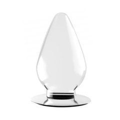 Прозора анальна пробка для фістингу Lovetoy Flawless Clear Anal Plug 4.5'' прозора 11,4 см - основне фото