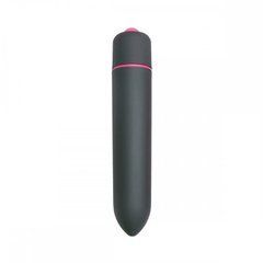 Віброкуля Easytoys Vibrating Bullet чорна 9 см - основне фото