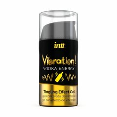 Рідкий вібратор Intt Vibration! Vodka Energy зі смаком та ароматом алкоголю 15 мл - основне фото