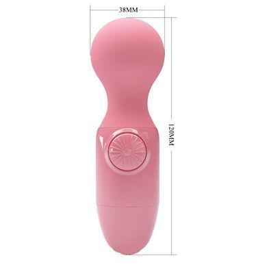 Міні вібратор-мікрофон Lybaile Pretty Love Mini Stick Little Cute рожевий 12 см - основне фото