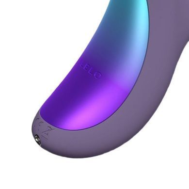 Кліторально-вагінальний звуковий стимулятор LELO Enigma Double Sonic фіолетовий 14 см - основне фото