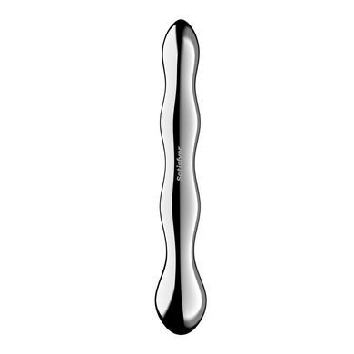 Металеве ділдо Satisfyer Cosmic Crest 2 сріблястий 20,5 см - основне фото