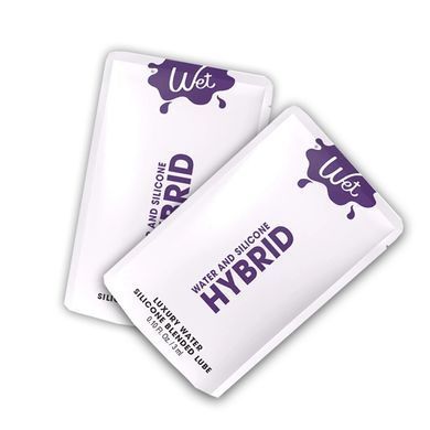 Пробник лубриканта на комбінованій основі Wet Water and Silicone Hybrid 3 мл - основне фото