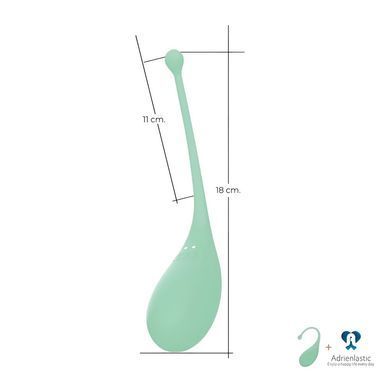 Смарт-віброяйце Adrien Lastic Palpitation зелене - основне фото