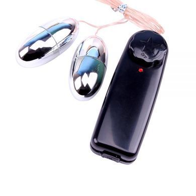 Виброяйца Chisa Novelties Power Bullet Vibe 2 Egg RDNI-291660 серебристые - основное фото