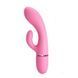 Гнучкий rabbit-вібратор Lybaile Pretty Love Marski рожевий 18 см - додаткове фото