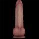 Реалистичный вибратор на присоске Lovetoy 8" Vibrating Sliding Skin Pro II Silicone Dong телесный 20 см - дополнительное фото
