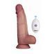 Реалистичный вибратор на присоске Lovetoy 8" Vibrating Sliding Skin Pro II Silicone Dong телесный 20 см - дополнительное фото
