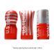 Мастурбатор Tenga Squeeze Tube Cup Strong красный с белым - дополнительное фото