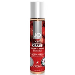 Оральний лубрикант JO H2O Strawberry Kisses зі смаком полуниці 30 мл - основне фото