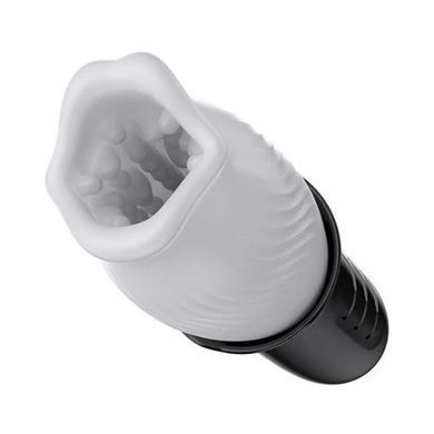 Автоматичний мастурбатор з ротацією та вібрацією Boss of Toys Head Rotating and Vibration Stimulating Masturbator Upgrade 2.0 білий 22,9 см - основне фото