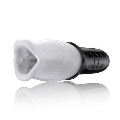 Автоматичний мастурбатор з ротацією та вібрацією Boss of Toys Head Rotating and Vibration Stimulating Masturbator Upgrade 2.0 білий 22,9 см - основне фото