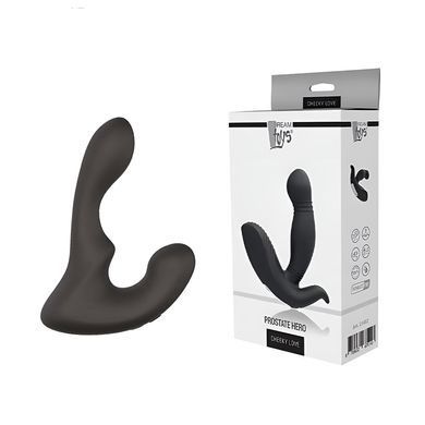 Масажер простати з вібрацією Dream Toys Booty Rocker чорний 14,5 см - основне фото